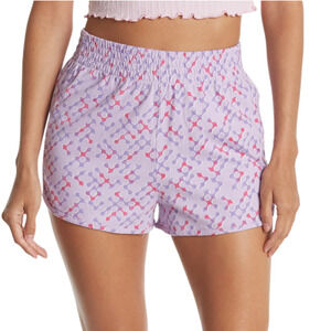 Purple Organic Cotton Jogger Shorts SIZE 2X DNA Molecules Geekcore Nordstrom NEW